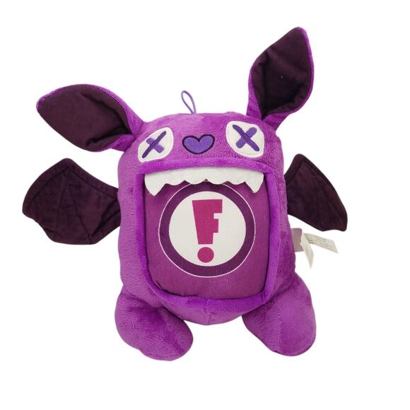 Good Stuff Jaw Droppers Kawaii Purple Bat Monster Plush Stuffed Animal Toy - Picture 1 of 6